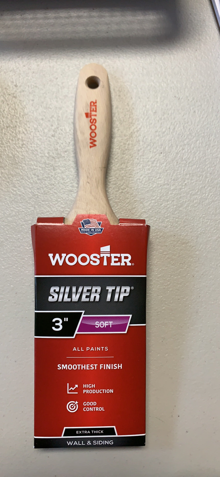 3” Wooster Silver Tip Paint Brush