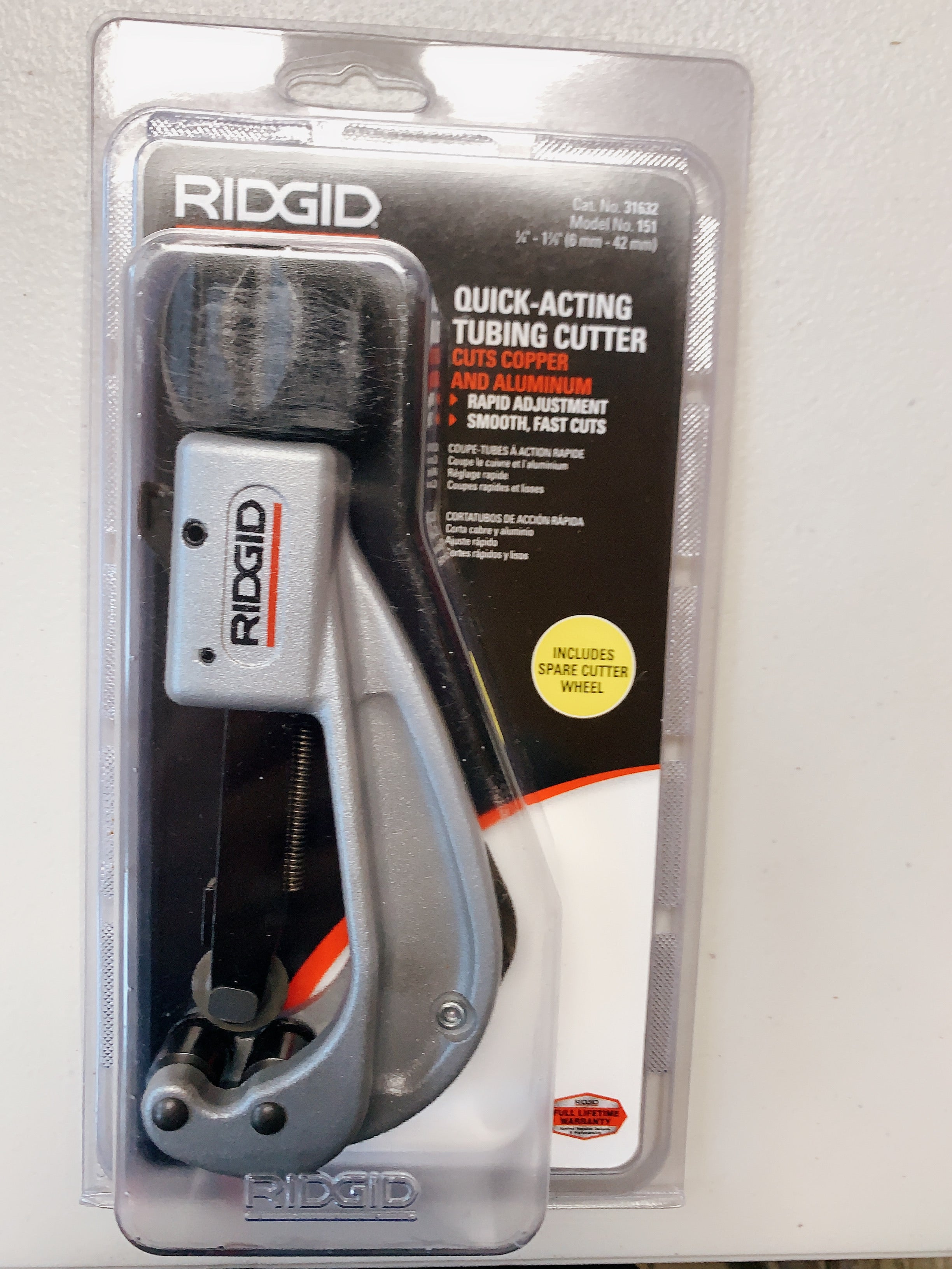 Ridgid 15 Tubing Cutter
