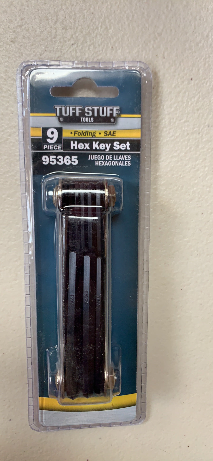 Tuff Stuff 9 PCs Hex Key Set 95365