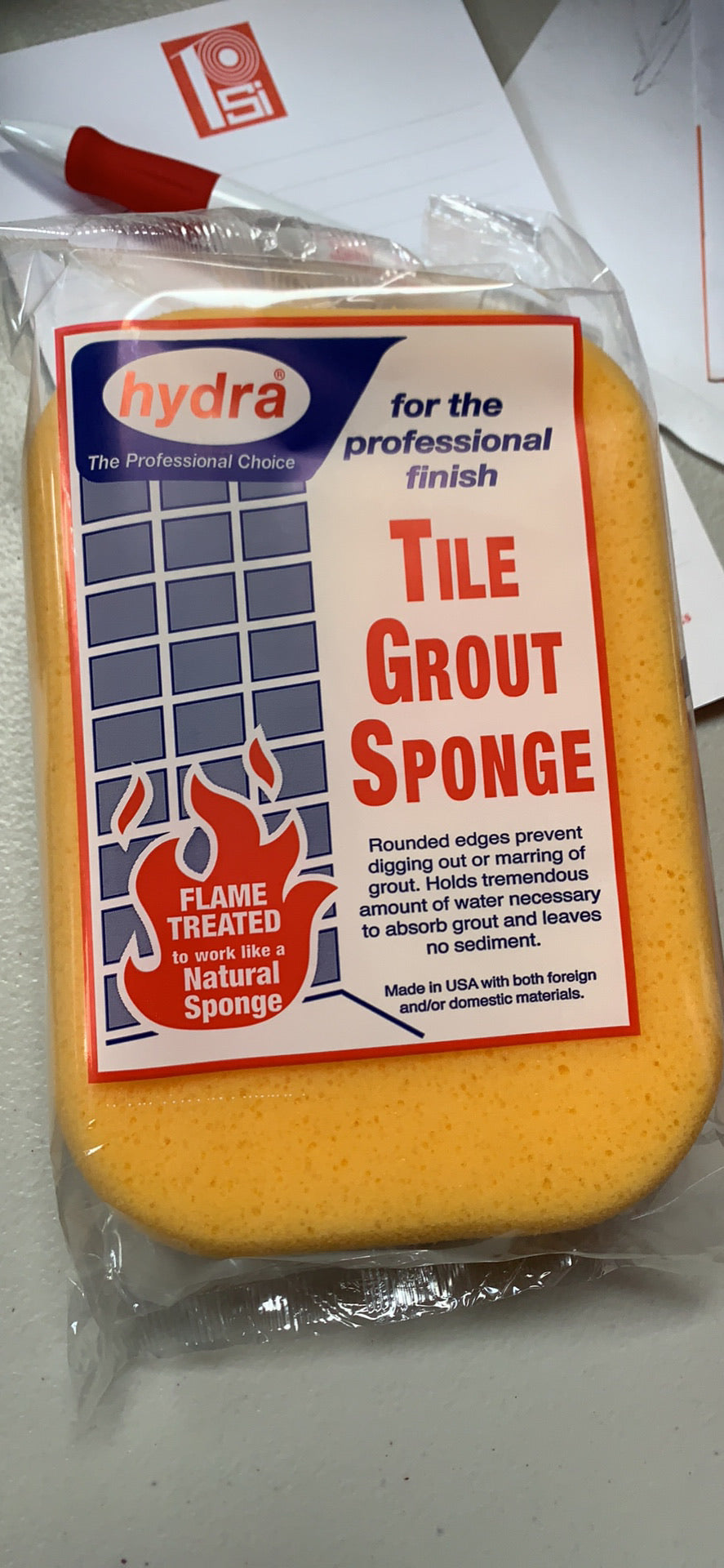Hydra Tile Grout Sponge – Sunshine Building Supplies